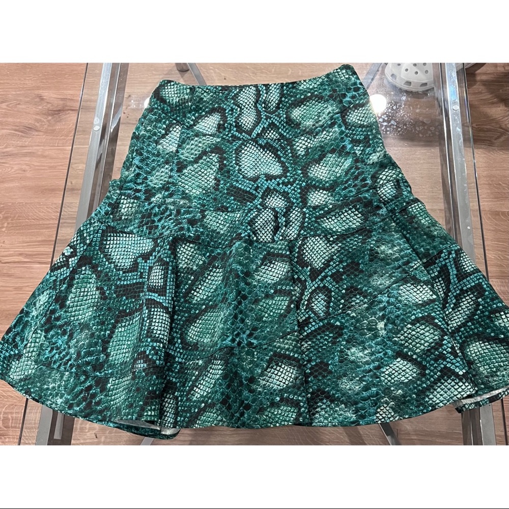 High Waisted Pleated Skirt